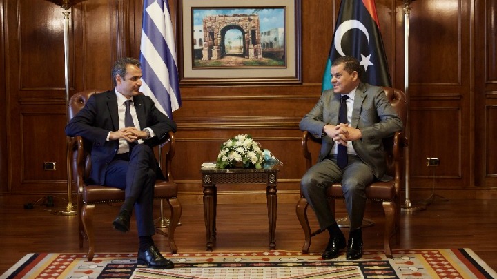Μητσοτάκης: ''Υπό νέα συνθήκη οι σχέσεις Ελλάδας και Λιβύης - Σεβασμός στις αρχές της διεθνούς νομιμότητας''
