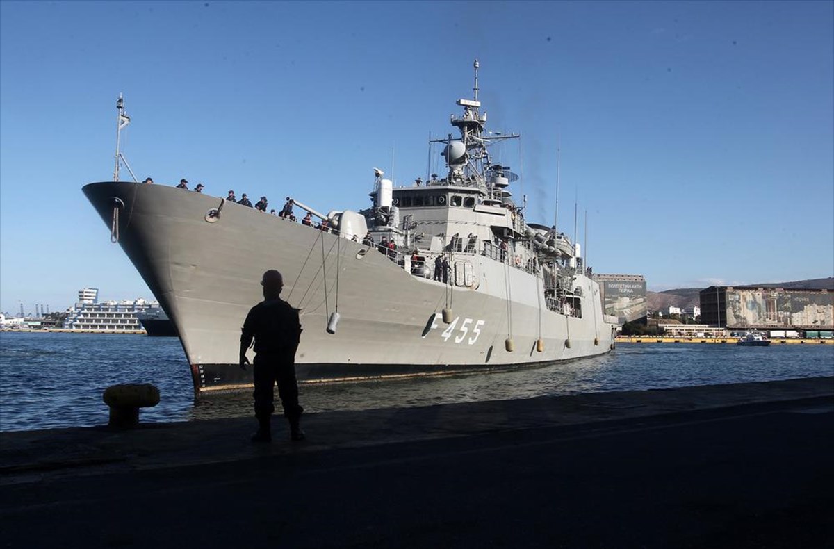 Στη νέα ναυτική βάση της Αιγύπτου κατέπλευσε η φρεγάτα «Σαλαμίς»
