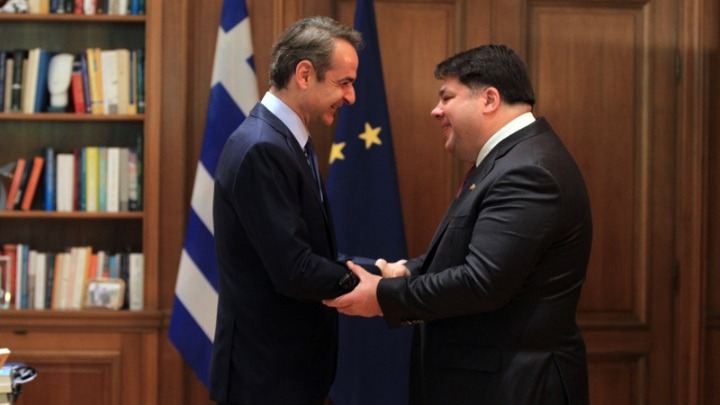 Συνάντηση Μητσοτάκη με τον νέο πρέσβη των ΗΠΑ στην Ελλάδα
