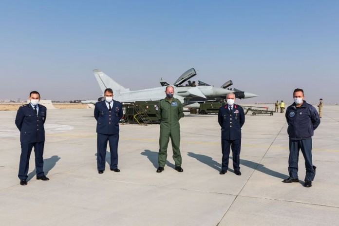 Άσκηση Τούρκων και Βρετανών στην Κύπρο με F-16 και Eurofighter