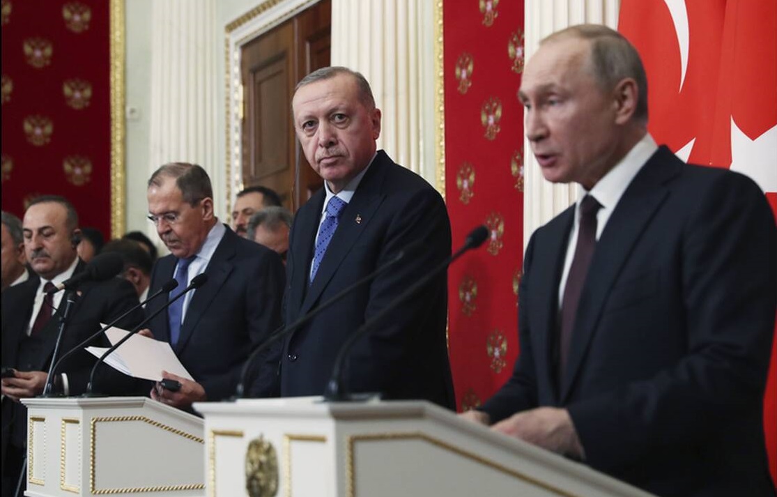 Επικοινωνία Πούτιν – Ερντογάν για κορονοϊό, Συρία και ενεργειακά